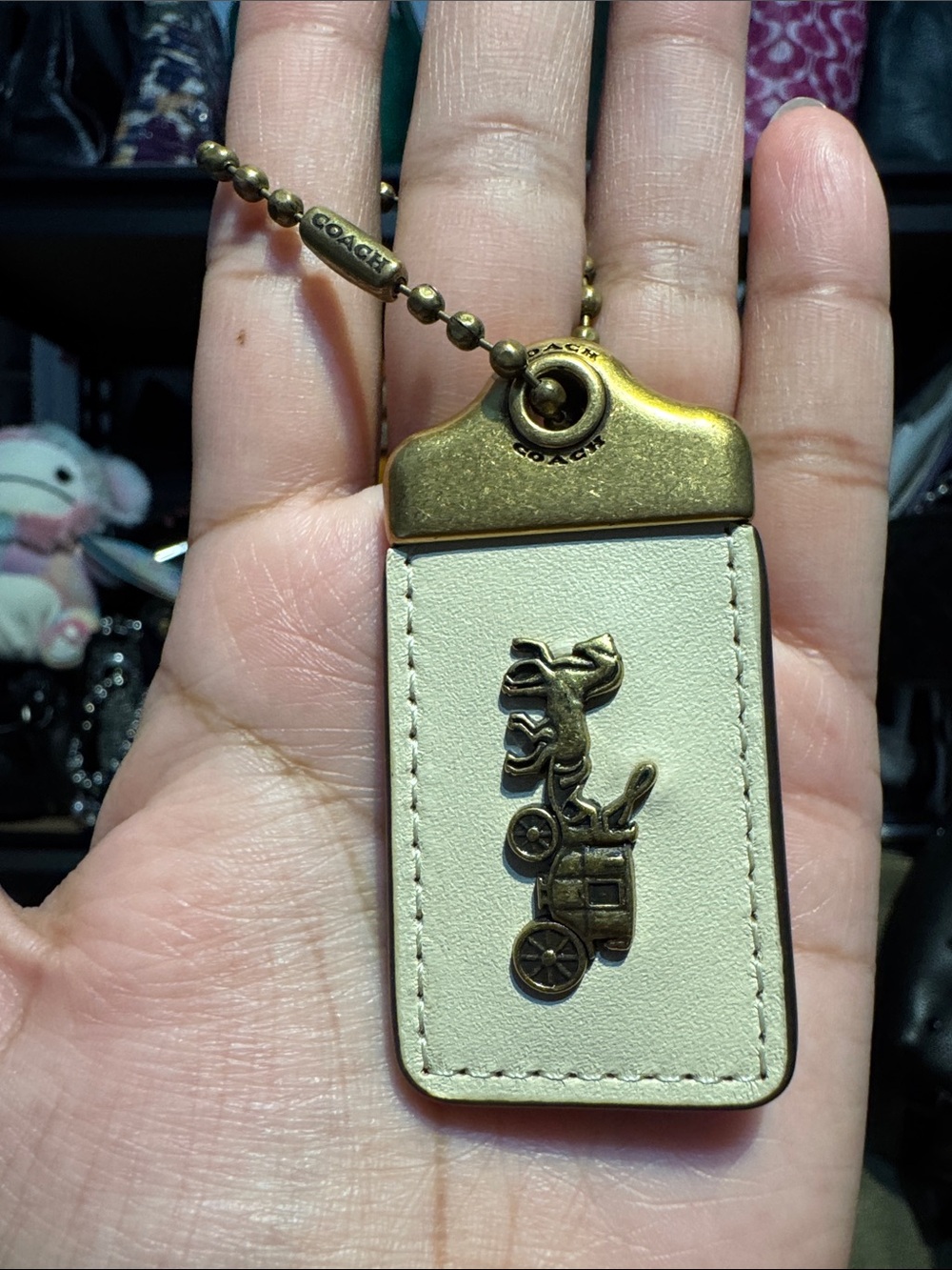 Coach 1941 Horse & Carriage hangtag
